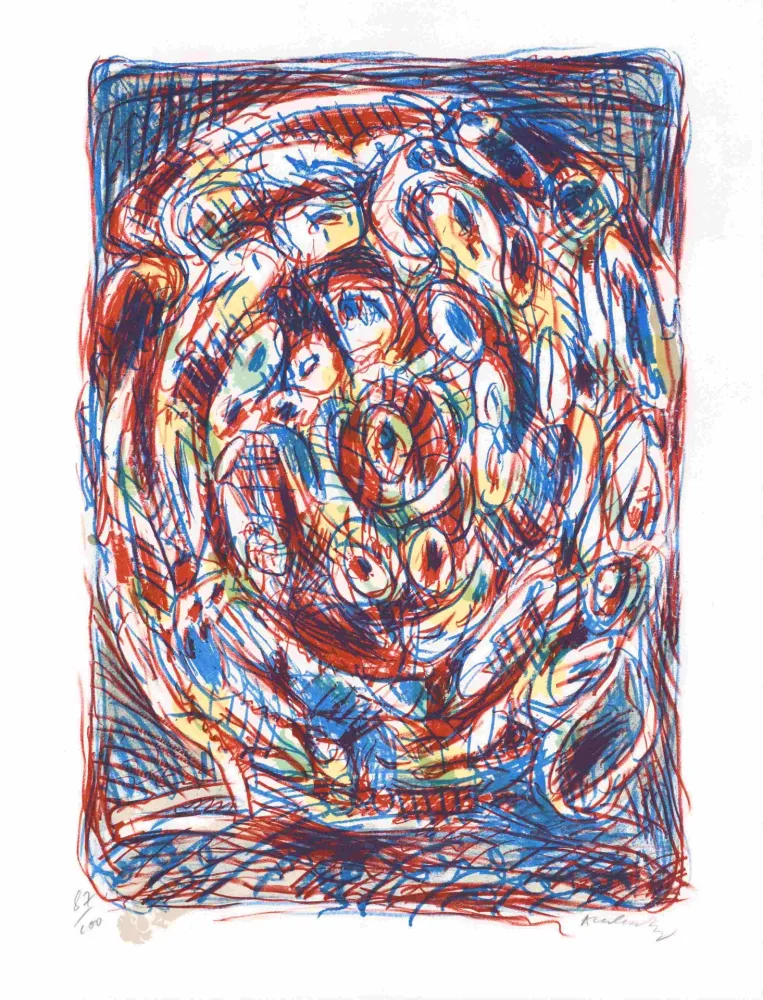 石版画 Alechinsky - Crayonnement 