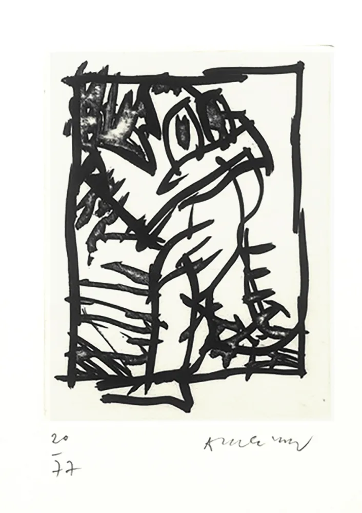 插图书 Alechinsky - De singes et de mouches