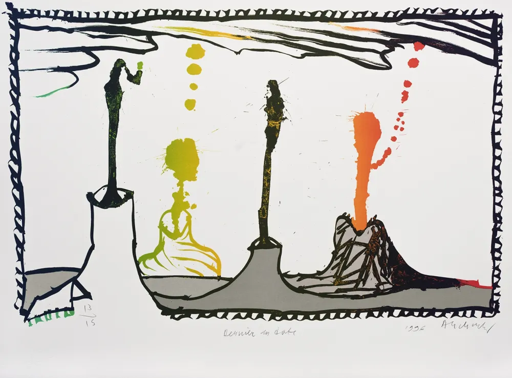 石版画 Alechinsky - Derniers en date