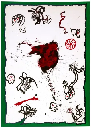 石版画 Alechinsky - Deuxième