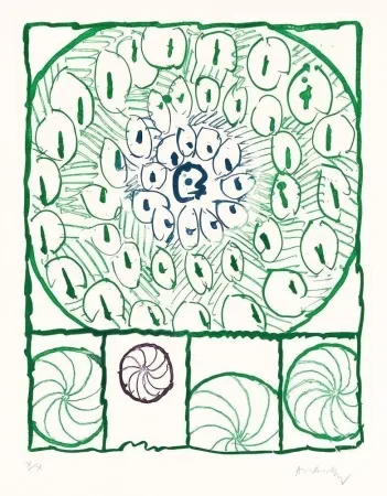 蚀刻版画 Alechinsky - Devidoirs, Planche V