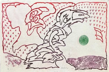 蚀刻飞尘法 Alechinsky - Dulle Griet