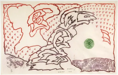 蚀刻飞尘法 Alechinsky - Dulle Griet