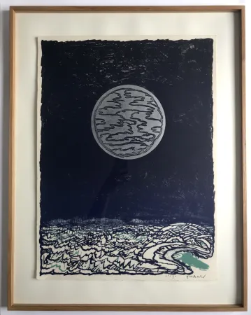 版画 Alechinsky - Eau dormante