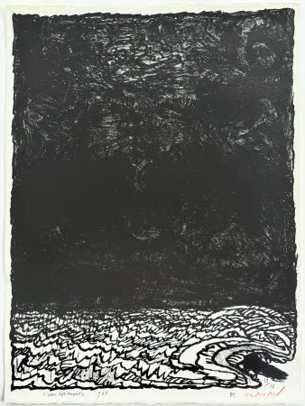 石版画 Alechinsky - Eau dormante