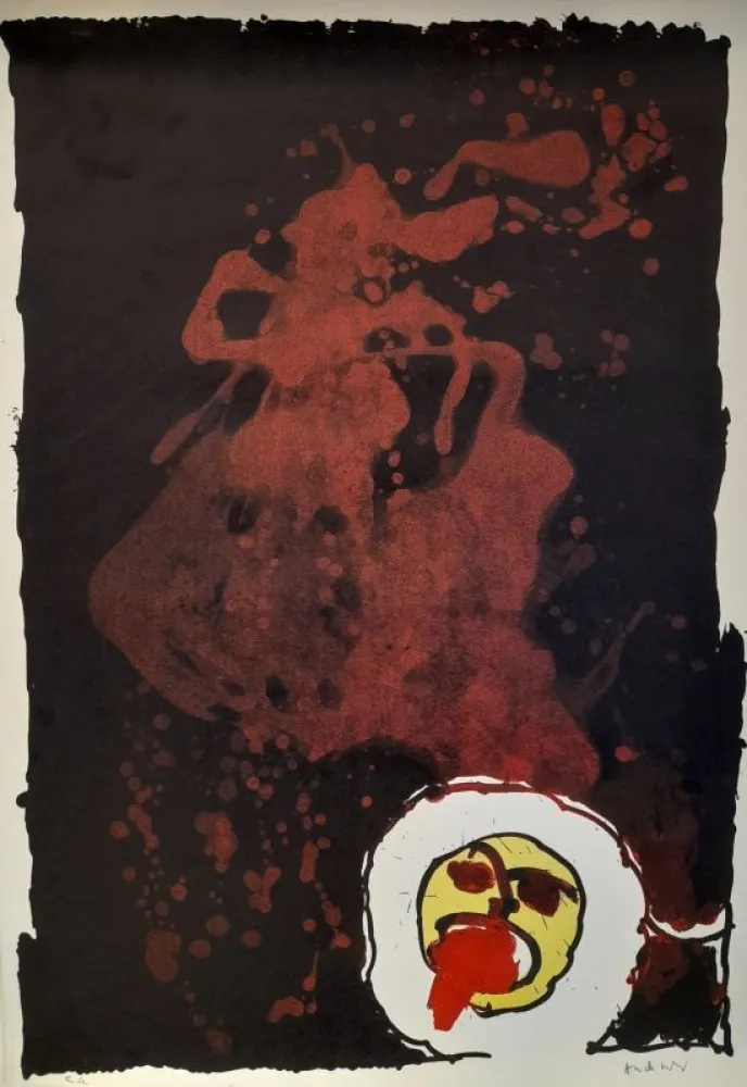 石版画 Alechinsky - Edgar 