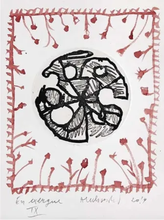 版画 Alechinsky - En exergue