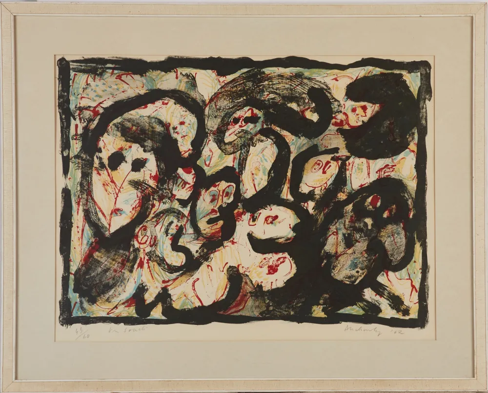 石版画 Alechinsky - En société