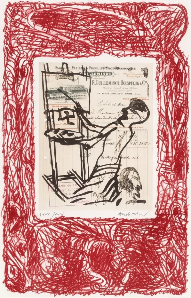 石版画 Alechinsky - En votre aimable dérèglement