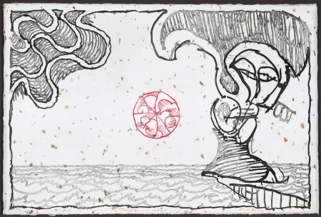 蚀刻飞尘法 Alechinsky - Estacade