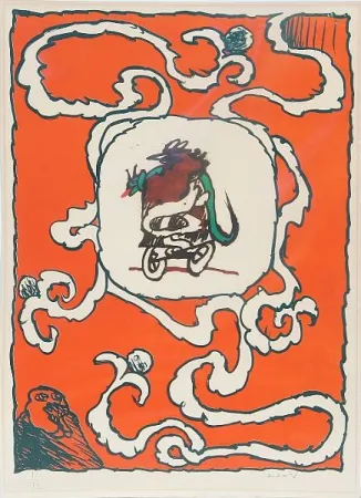 石版画 Alechinsky - Estampe de l'affiche