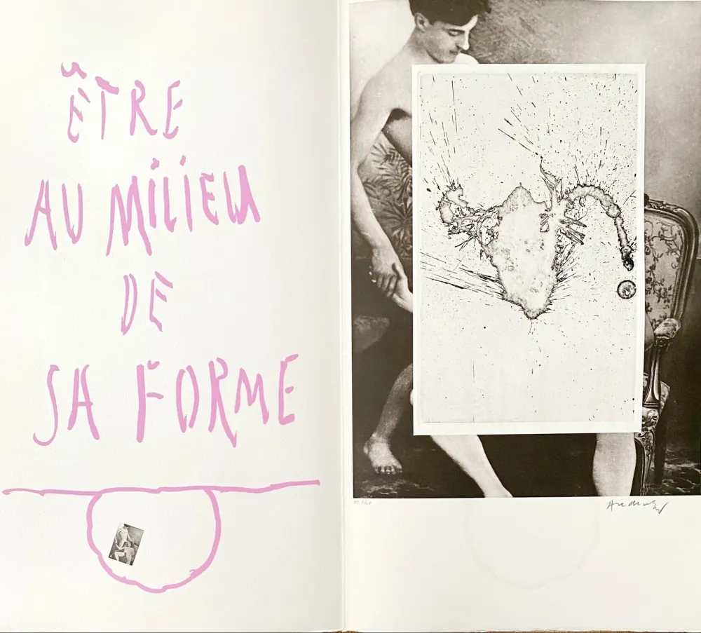 蚀刻版画 Alechinsky - Être au milieu de sa forme