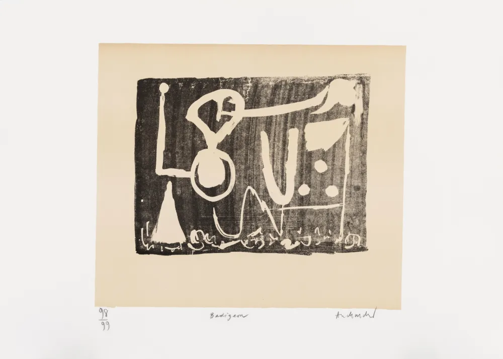 石版画 Alechinsky - Expériences sans l'expérience 07