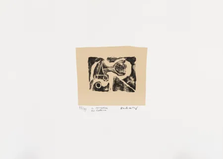 石版画 Alechinsky - Expériences sans l'expérience 09
