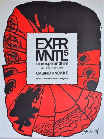 海报 Alechinsky - Exprmntl 5 casino Knokke