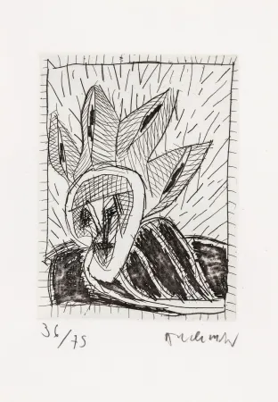 蚀刻版画 Alechinsky - Facéties et compagnie de Christian Dotremont 