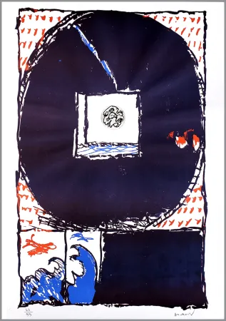 石版画 Alechinsky - Fenêtre