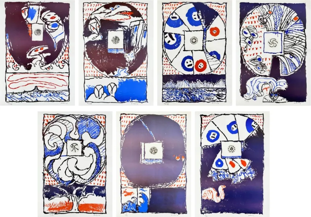 插图书 Alechinsky - Fenêtres