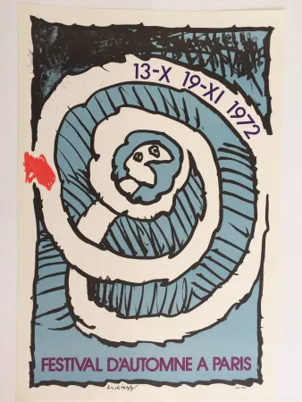 海报 Alechinsky - Festival d'Automne