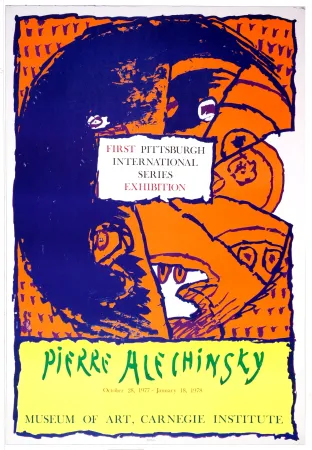 海报 Alechinsky - First Pittsburg International Series Exhibition, 1977