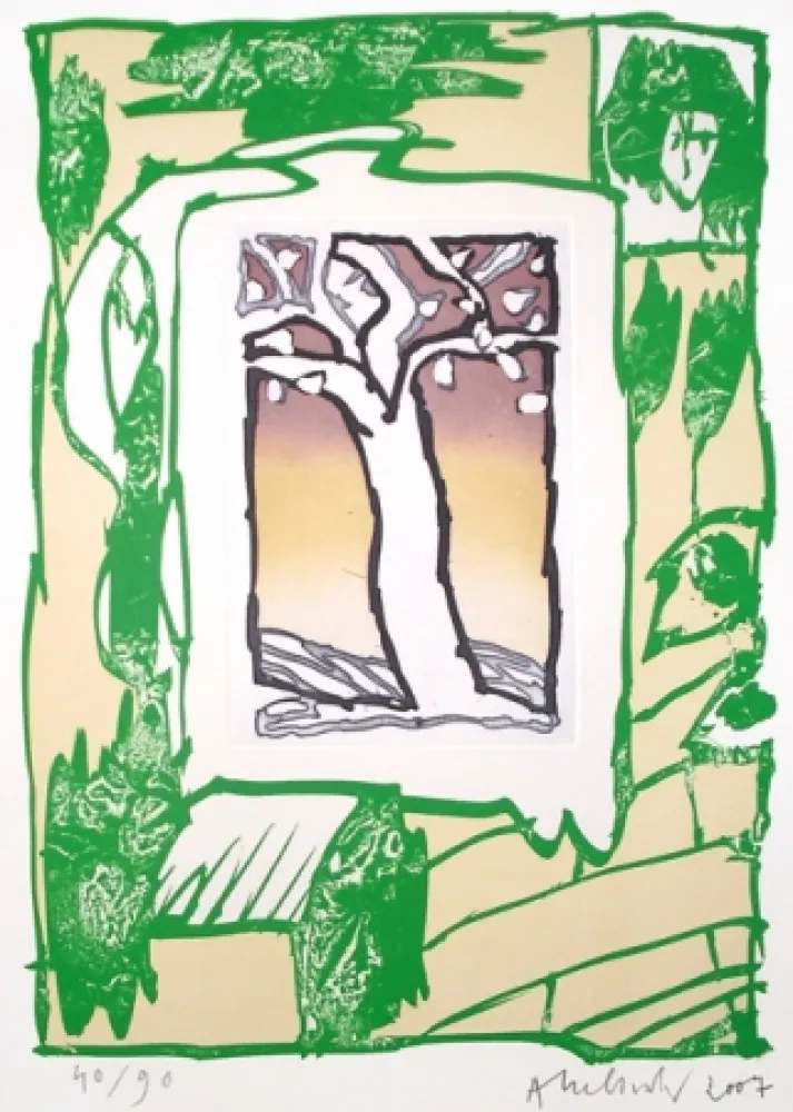 版画 Alechinsky - Fruitier