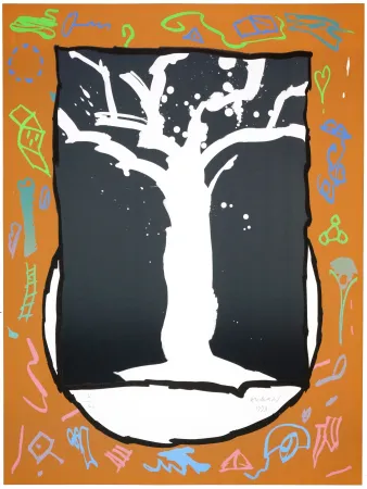 石版画 Alechinsky - Ghost