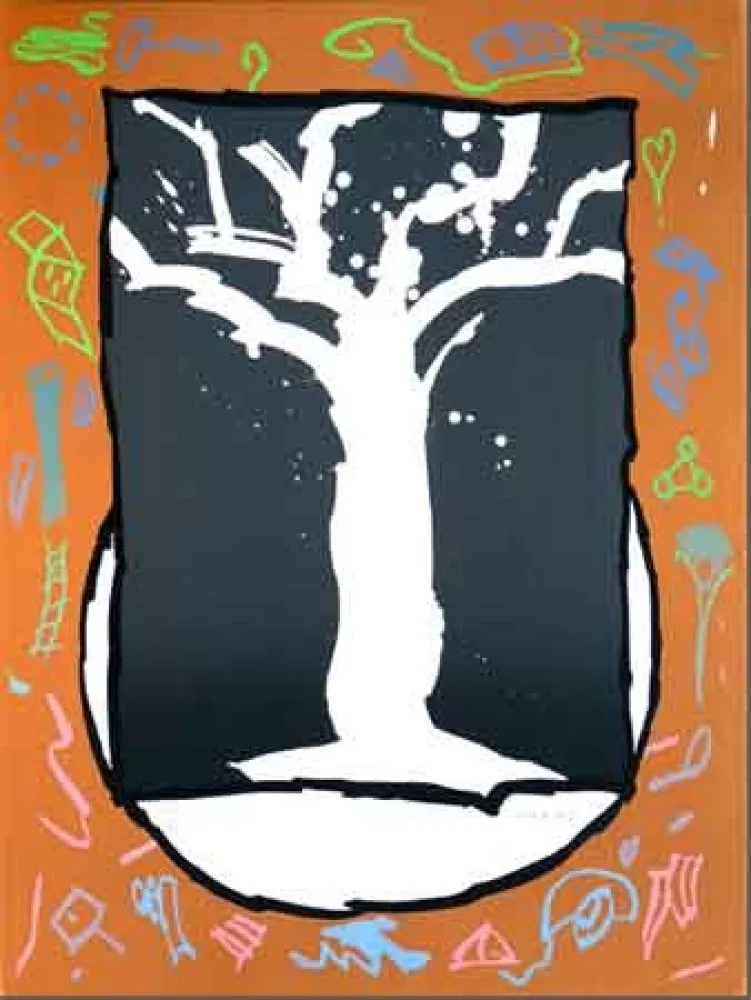 石版画 Alechinsky - Ghost