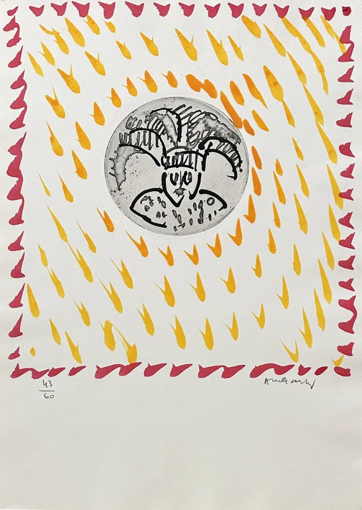 版画 Alechinsky - Gille de Binche