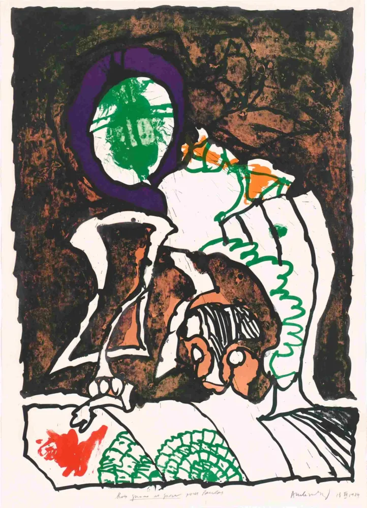 石版画 Alechinsky - Gnome et Gnose 03