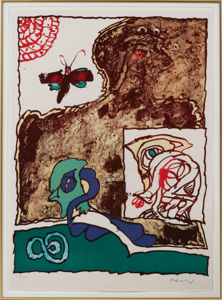 石版画 Alechinsky - Gnomes et Gnose