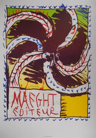 石版画 Alechinsky - Hélice