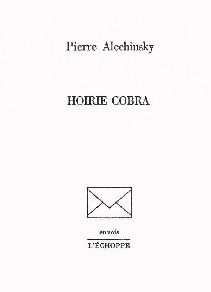 插图书 Alechinsky - Hoirie Cobra