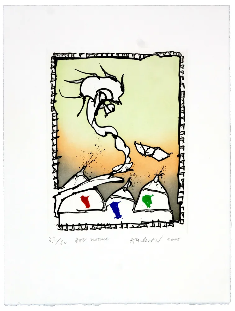 版画 Alechinsky - Hors Normes