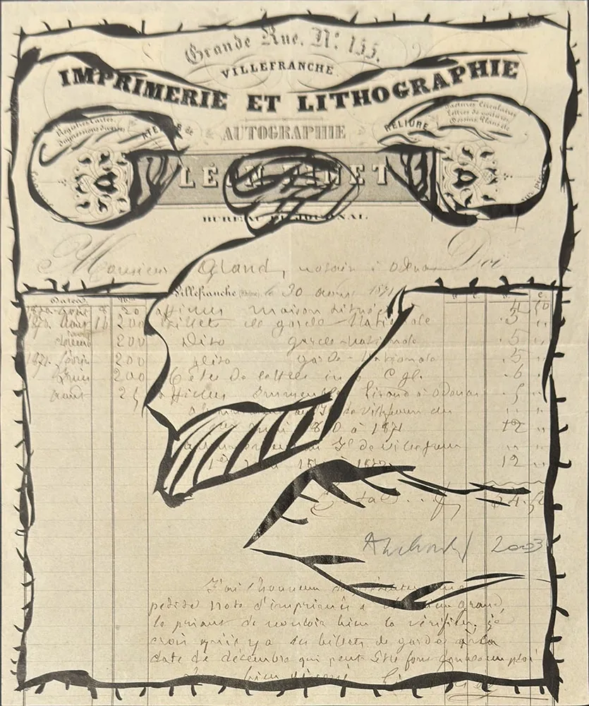 无技术 Alechinsky - Imprimerie et lithogrpahie