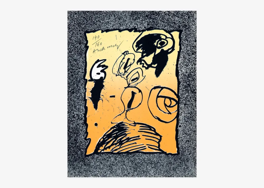 石版画 Alechinsky - Infeuilletables 3 (les)