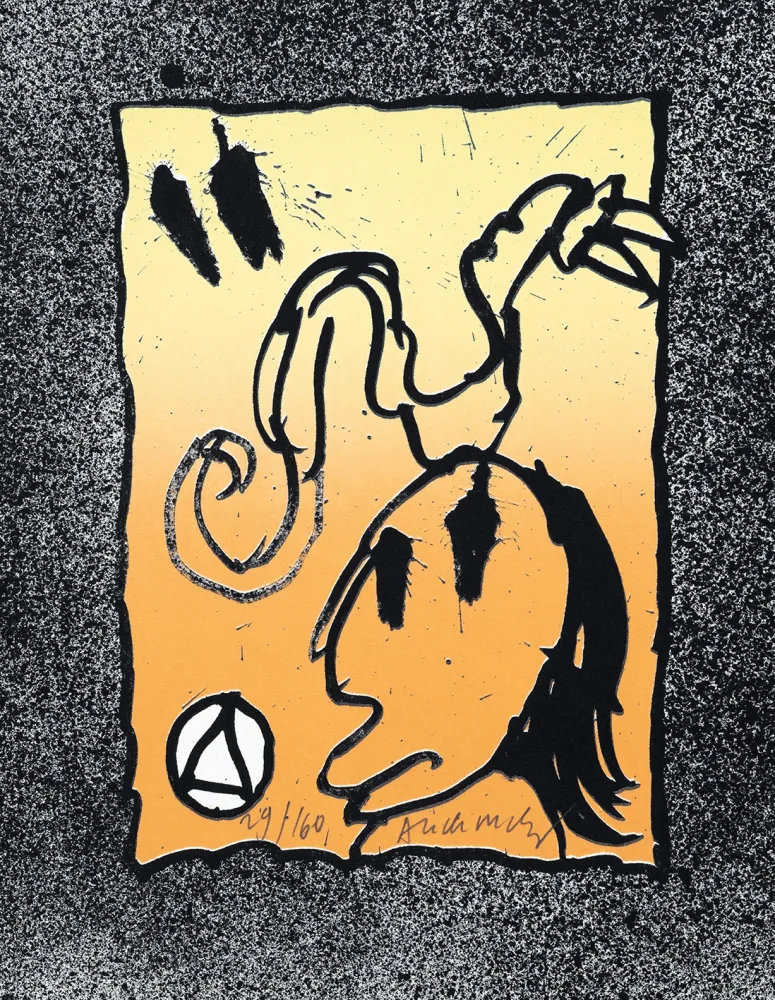 石版画 Alechinsky - Infeuilletables 4 (les)