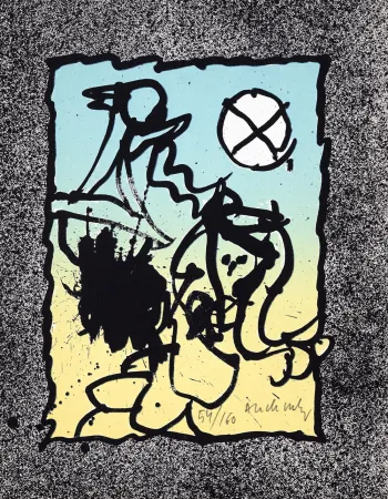 石版画 Alechinsky - Infeuilletables 5 (les)