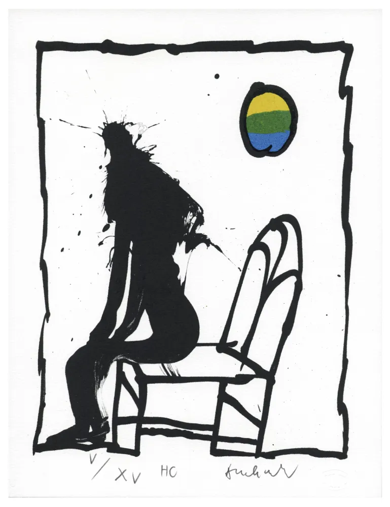 石版画 Alechinsky - Je vous en prie, asseyez-vous I