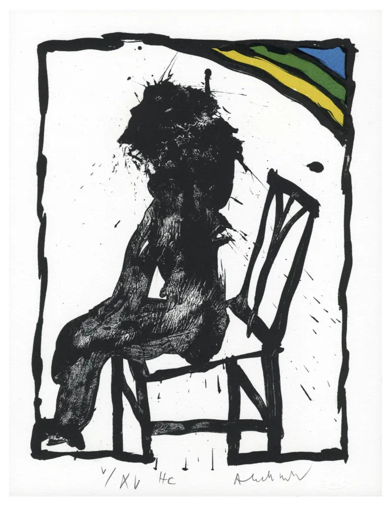 石版画 Alechinsky - Je vous en prie, asseyez-vous II