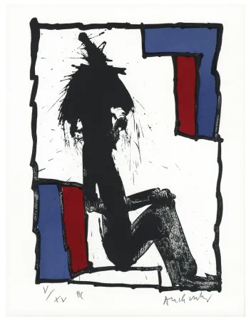 石版画 Alechinsky - Je vous en prie, asseyez-vous III