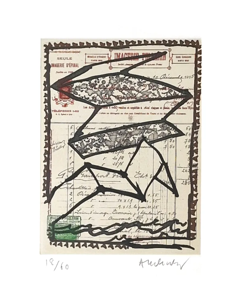 版画 Alechinsky - JOYEUSES AFFICHES