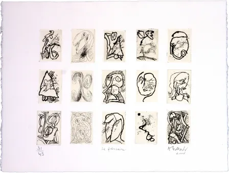 版画 Alechinsky - La Quinzaine