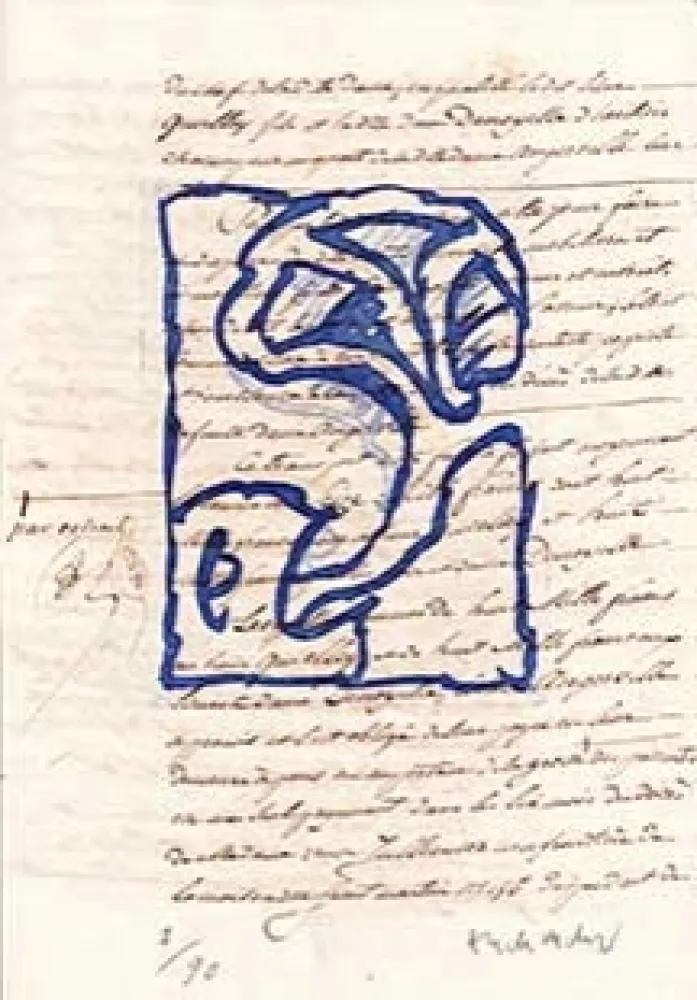 版画 Alechinsky - La vie comme elle tourne