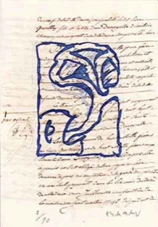 版画 Alechinsky - La vie comme elle tourne