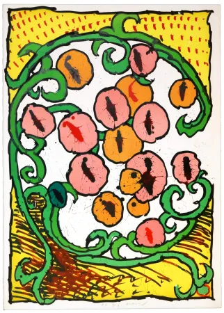 石版画 Alechinsky - Labyrinthe d'Apparat III