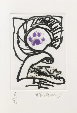 插图书 Alechinsky - Le carnet du chat sauvage