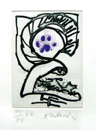 插图书 Alechinsky - Le carnet du chat sauvage