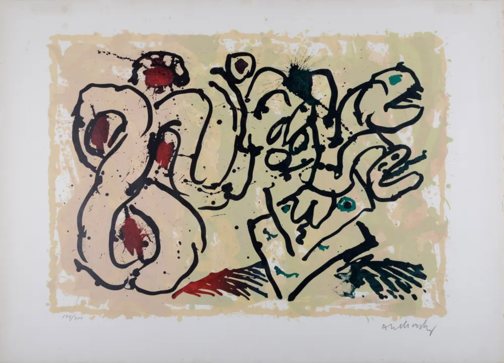 石版画 Alechinsky - Le dénouement (A), 1967