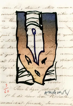 蚀刻版画 Alechinsky - Le Miroir ébloui