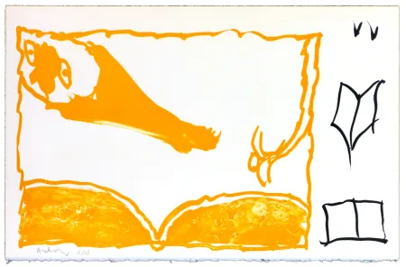 石版画 Alechinsky - Le rêve de l'ammonite 12